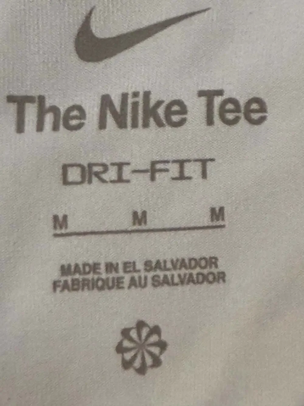 Nike Dri-FIT Just Do It Graphic White Size M